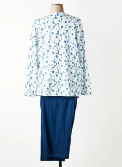 Pyjama Peignora Bleu