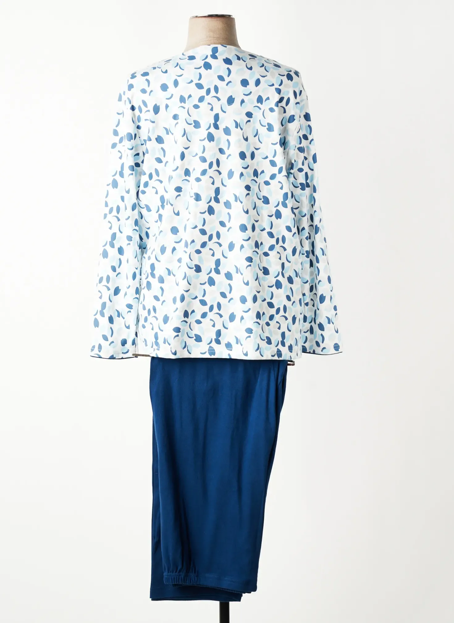 Pyjama Peignora Bleu