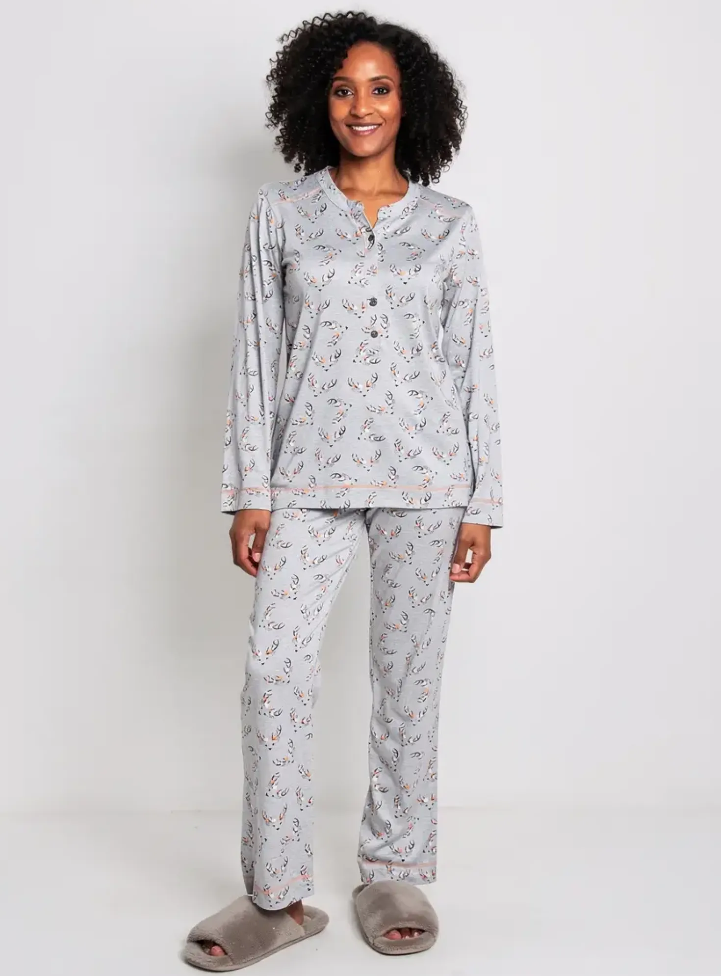 Pyjama Rebelle By Pastunette Gris
