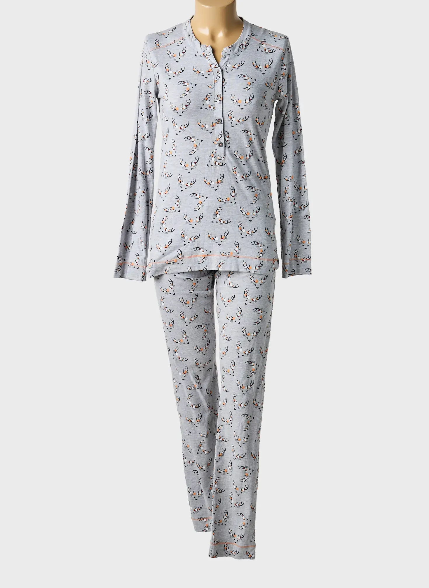 Pyjama Rebelle By Pastunette Gris