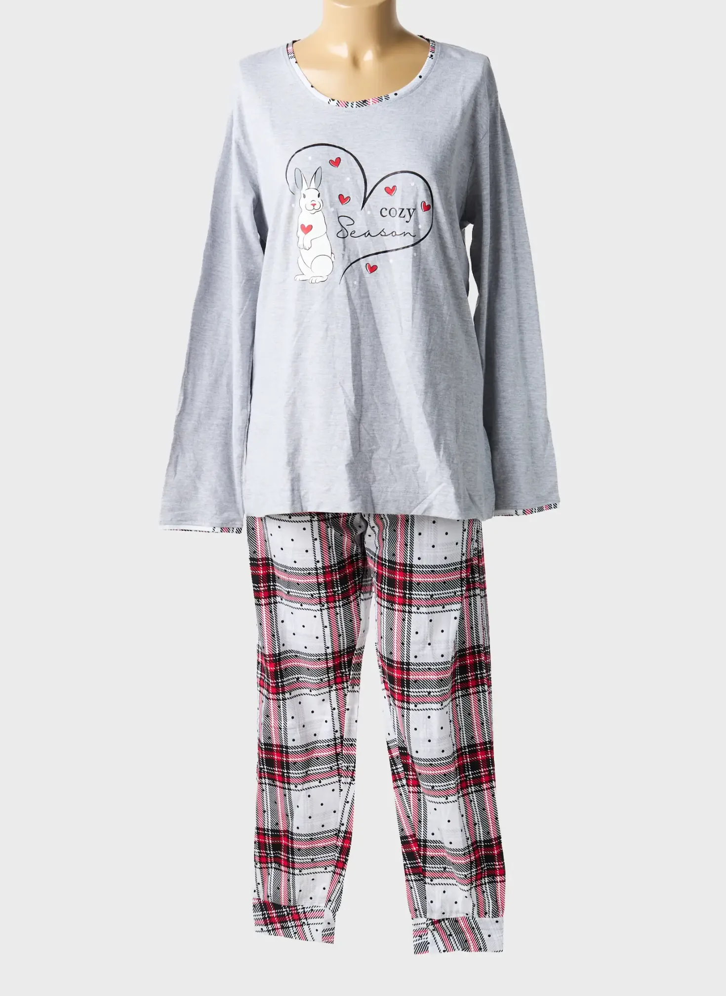 Pyjama Rebelle By Pastunette Gris