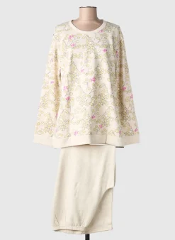 Pyjama Rose Pomme Beige