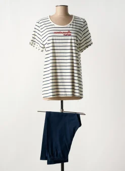 Pyjama Rose Pomme Blanc