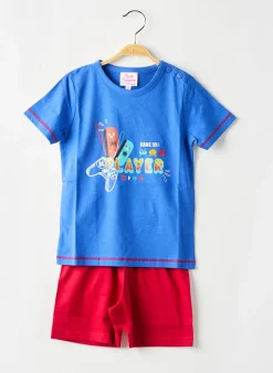 Pyjama Rose Pomme Bleu