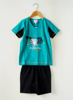 Pyjama Rose Pomme Bleu