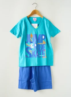 Pyjama Rose Pomme Bleu