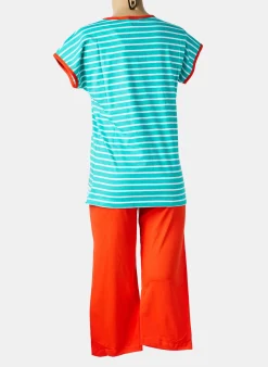 Pyjama Rose Pomme Bleu