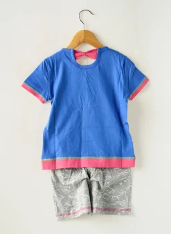 Pyjama Rose Pomme Bleu