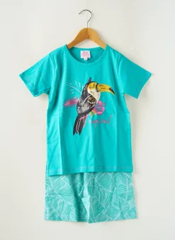 Pyjama Rose Pomme Bleu