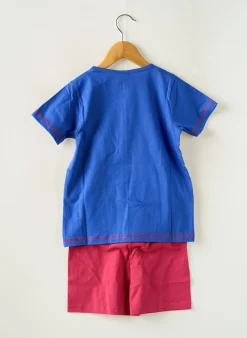 Pyjama Rose Pomme Bleu
