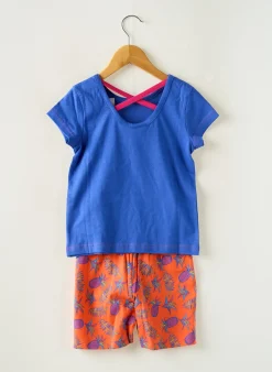 Pyjama Rose Pomme Bleu