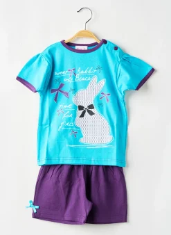 Pyjama Rose Pomme Bleu