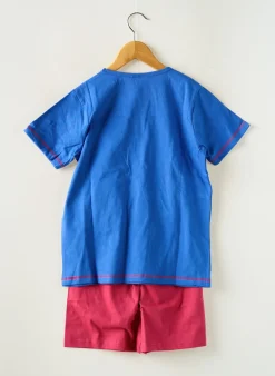 Pyjama Rose Pomme Bleu