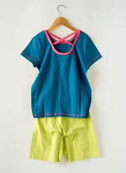 Pyjama Rose Pomme Bleu