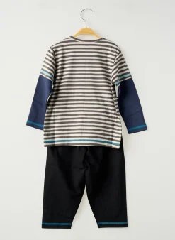 Pyjama Rose Pomme Gris