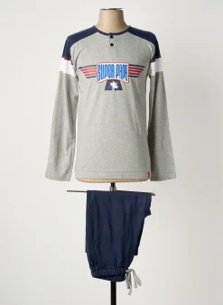 Pyjama Rose Pomme Gris