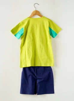 Pyjama Rose Pomme Jaune