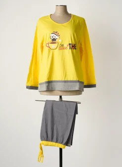 Pyjama Rose Pomme Jaune