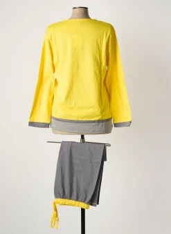 Pyjama Rose Pomme Jaune
