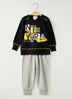 Pyjama Rose Pomme Noir