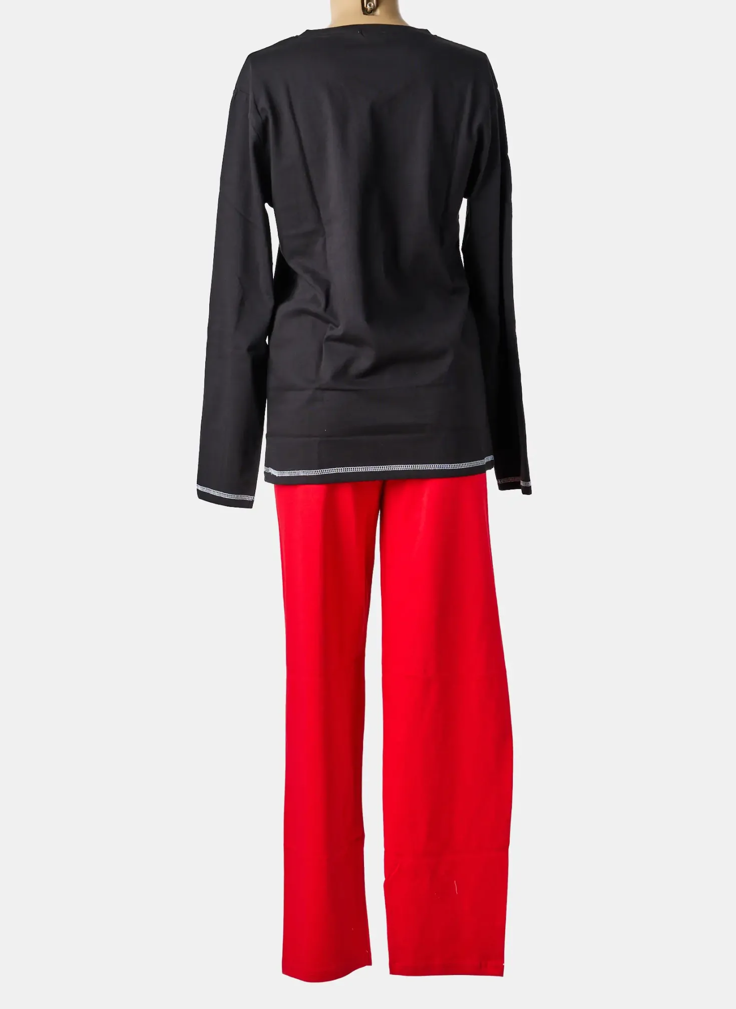 Pyjama Rose Pomme Noir