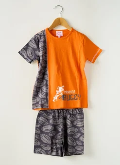 Pyjama Rose Pomme Orange