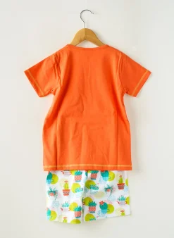 Pyjama Rose Pomme Orange