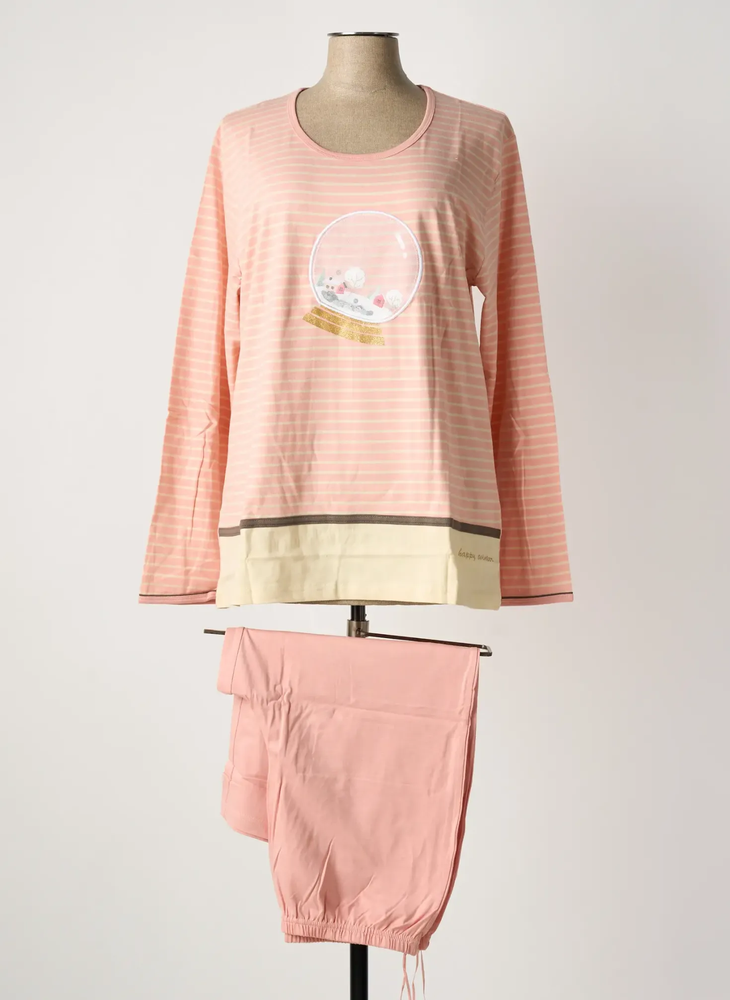 Pyjama Rose Pomme Rose
