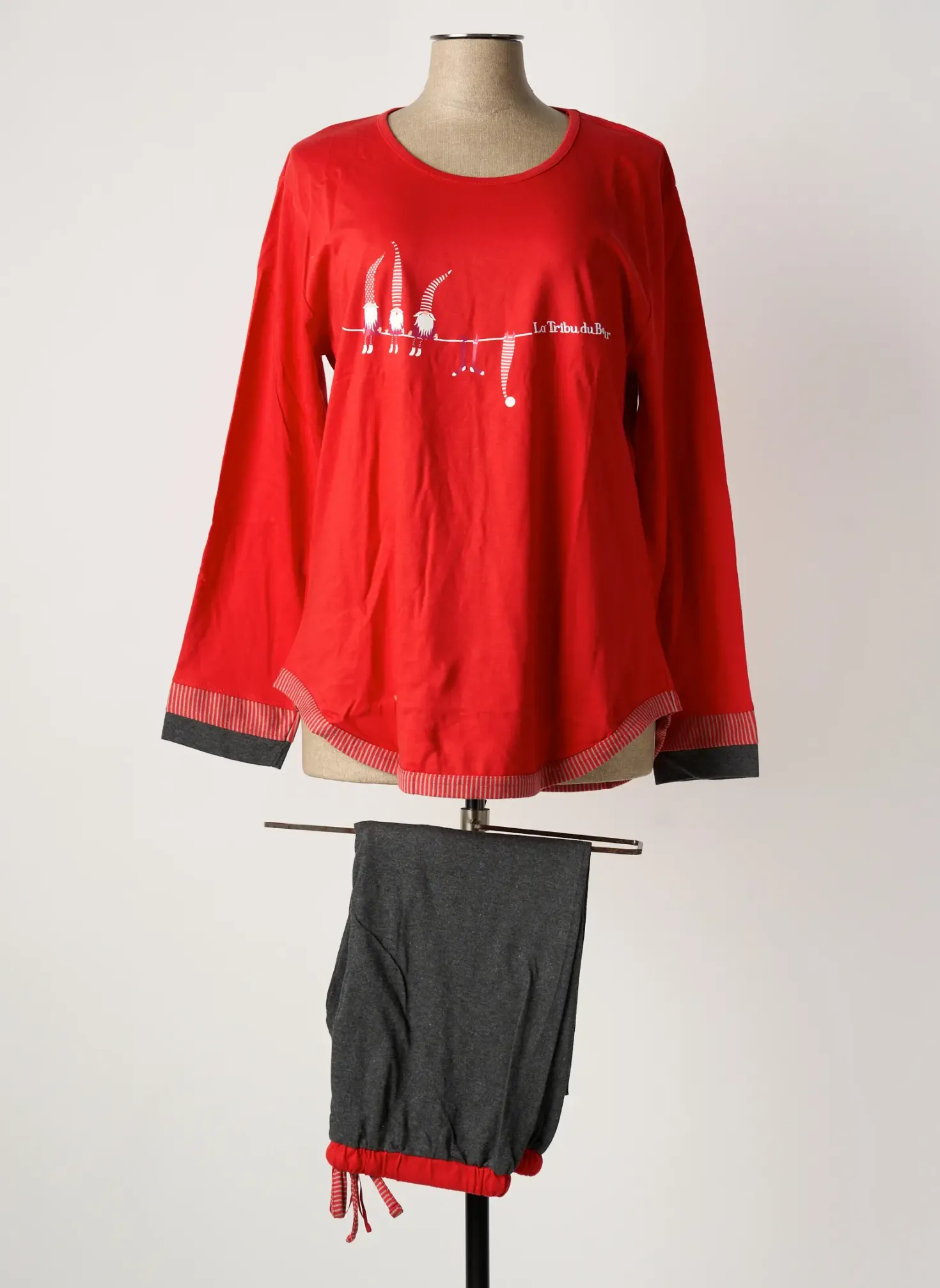Pyjama Rose Pomme Rouge