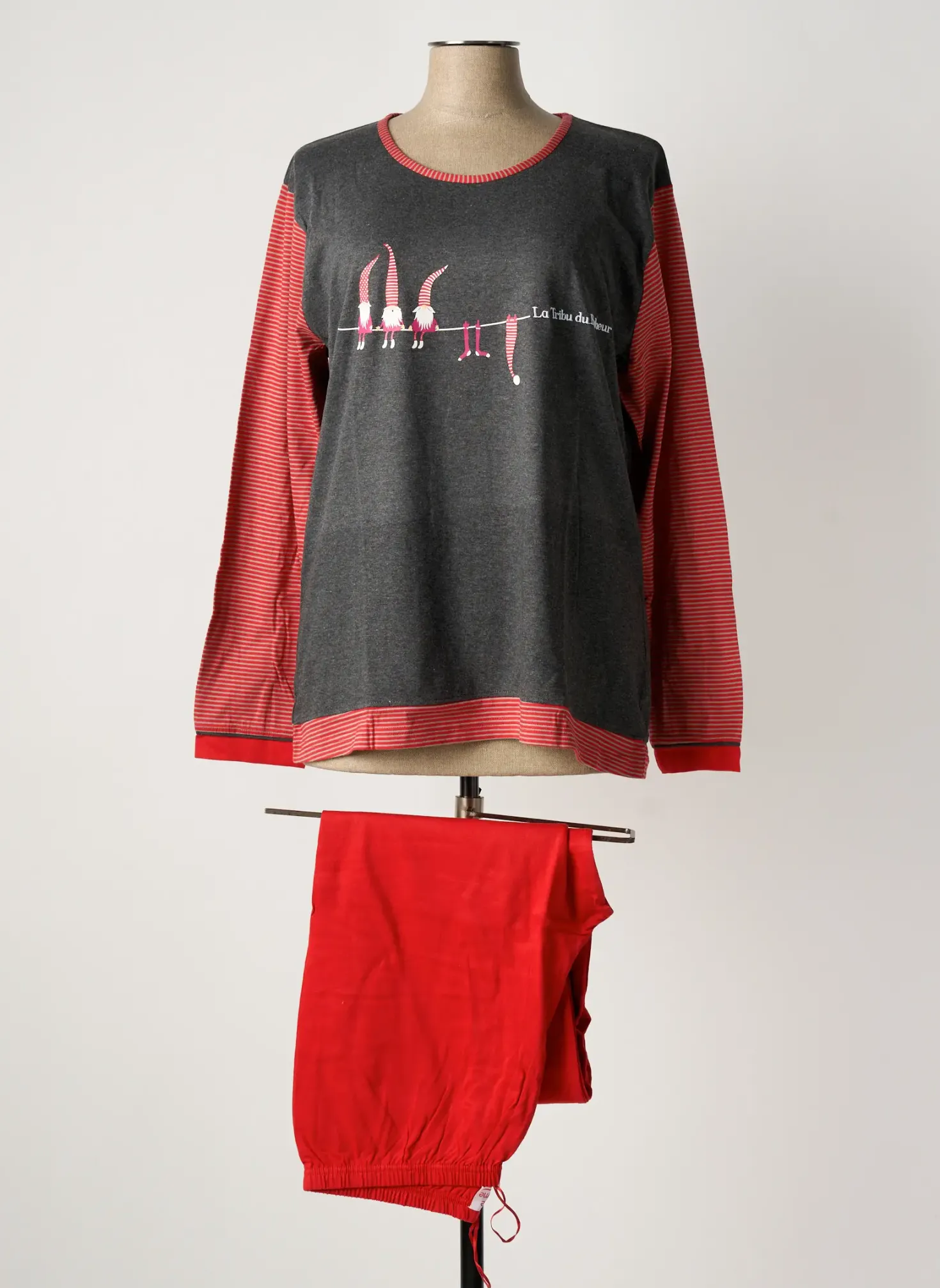 Pyjama Rose Pomme Rouge