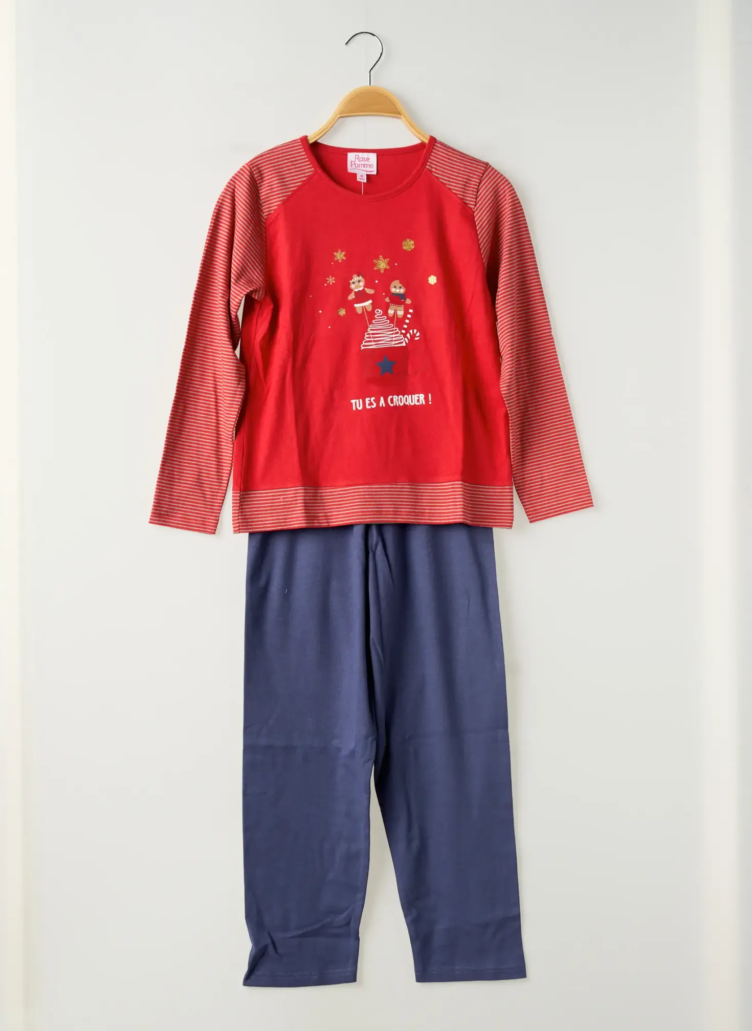 Pyjama Rose Pomme Rouge