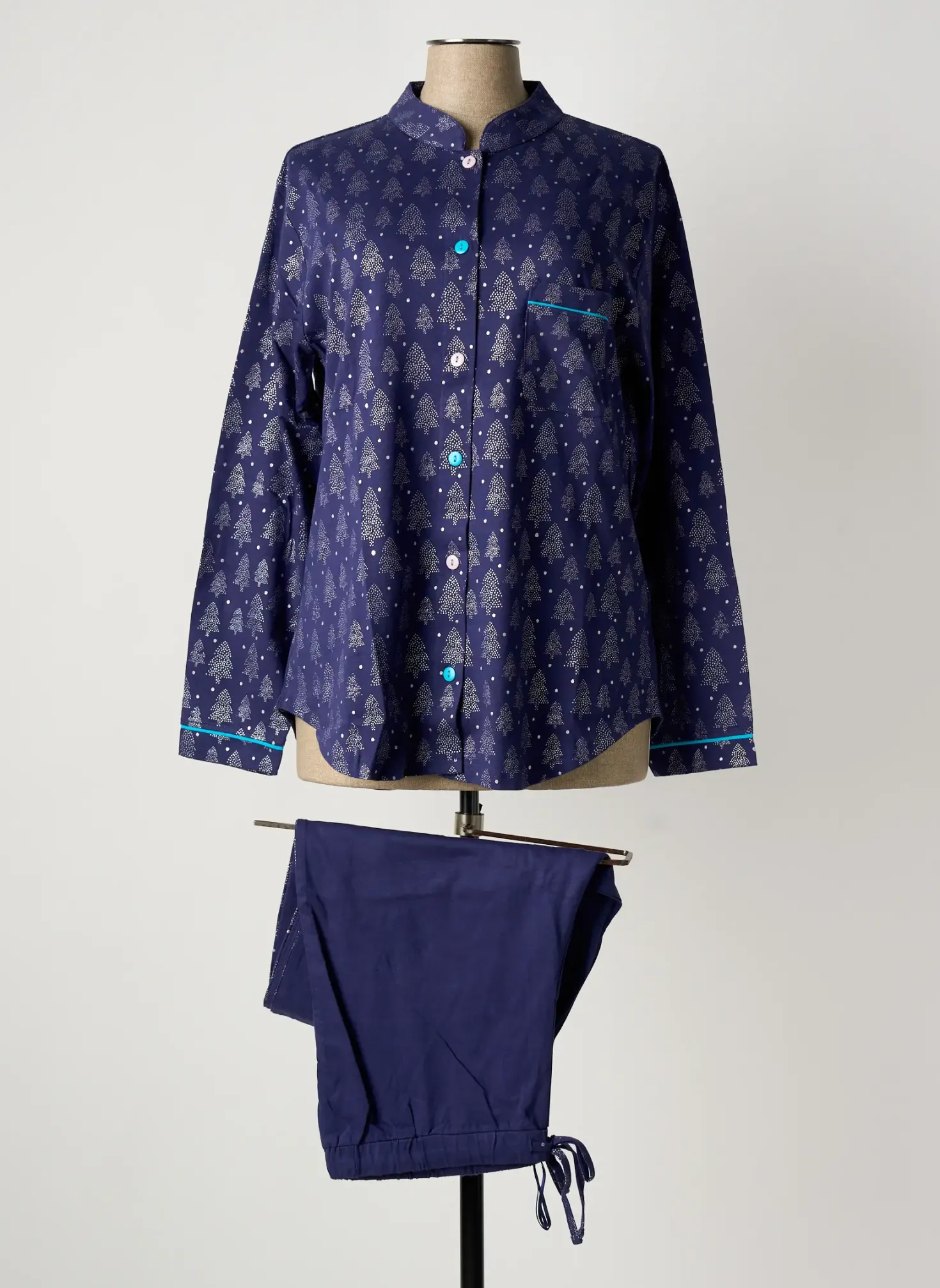 Pyjama Rose Pomme Violet
