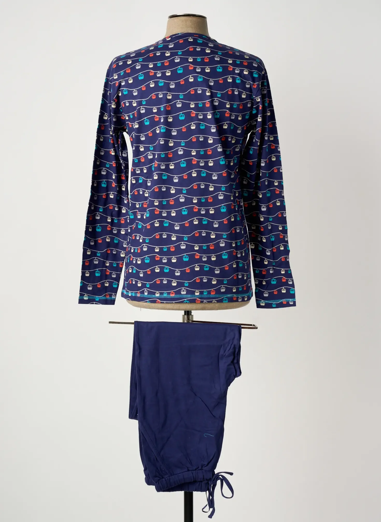Pyjama Rose Pomme Violet