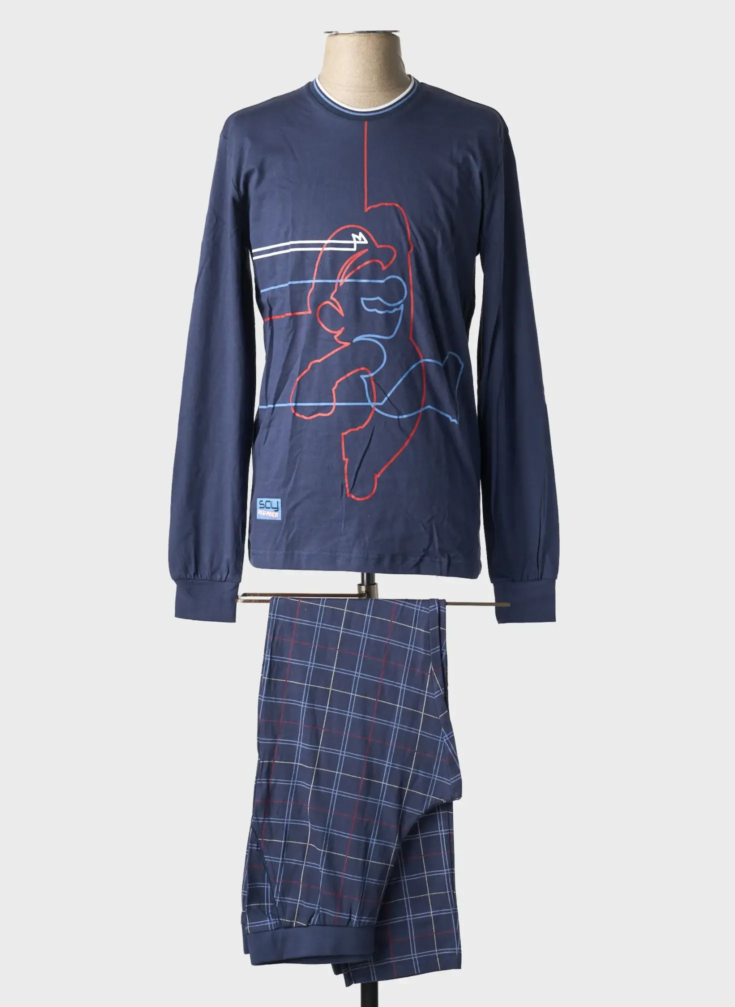 Pyjama Soy Bleu