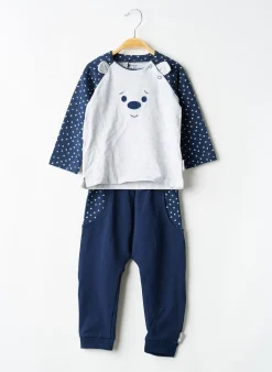 Pyjama Sterntaler Bleu
