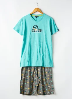 Pyjashort Arthur Bleu