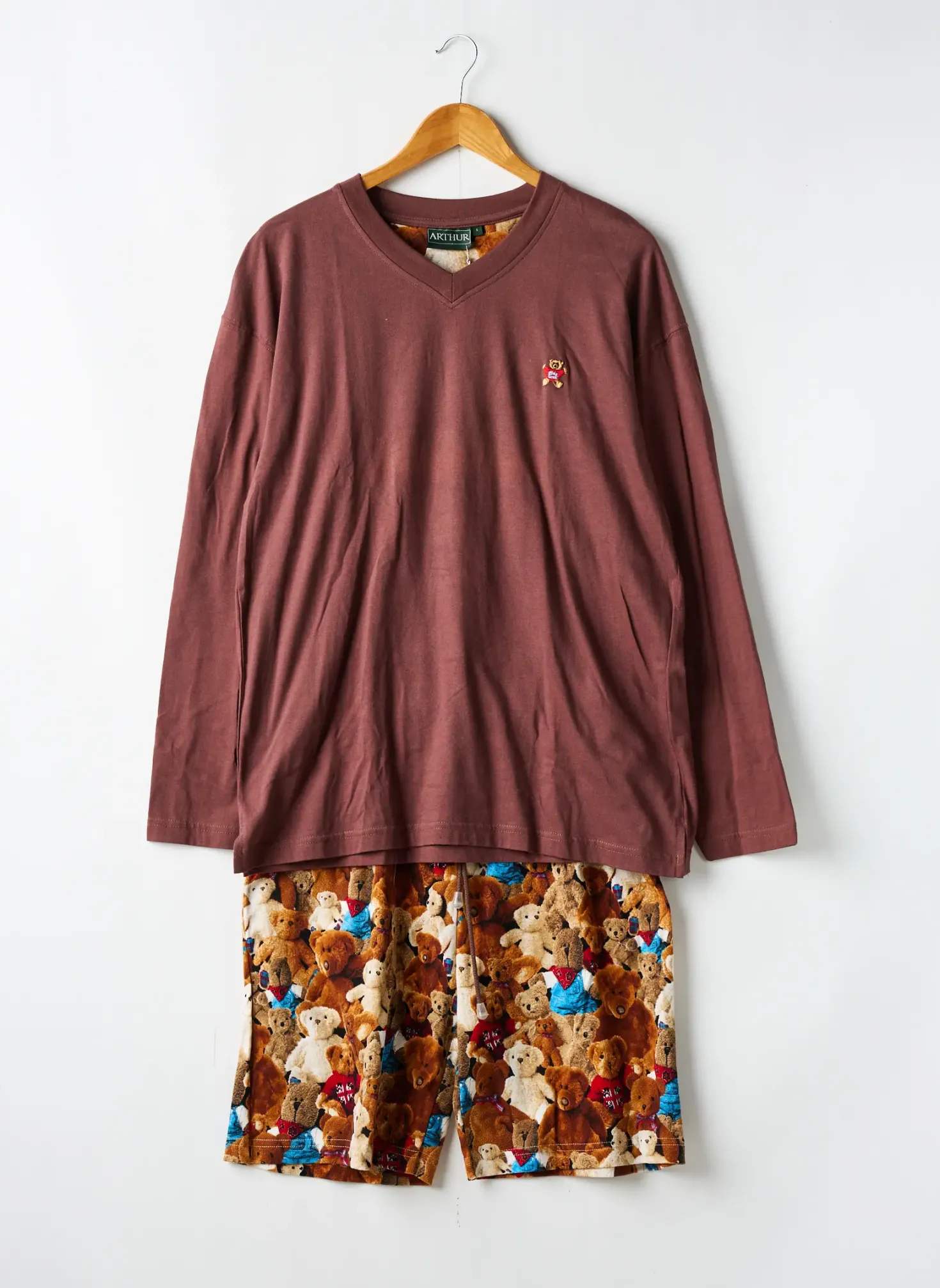Pyjashort Arthur Marron