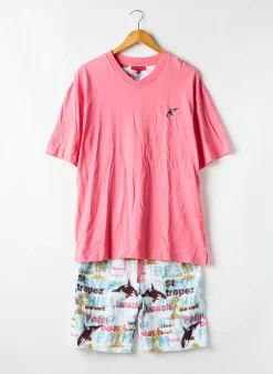 Pyjashort Arthur Rose