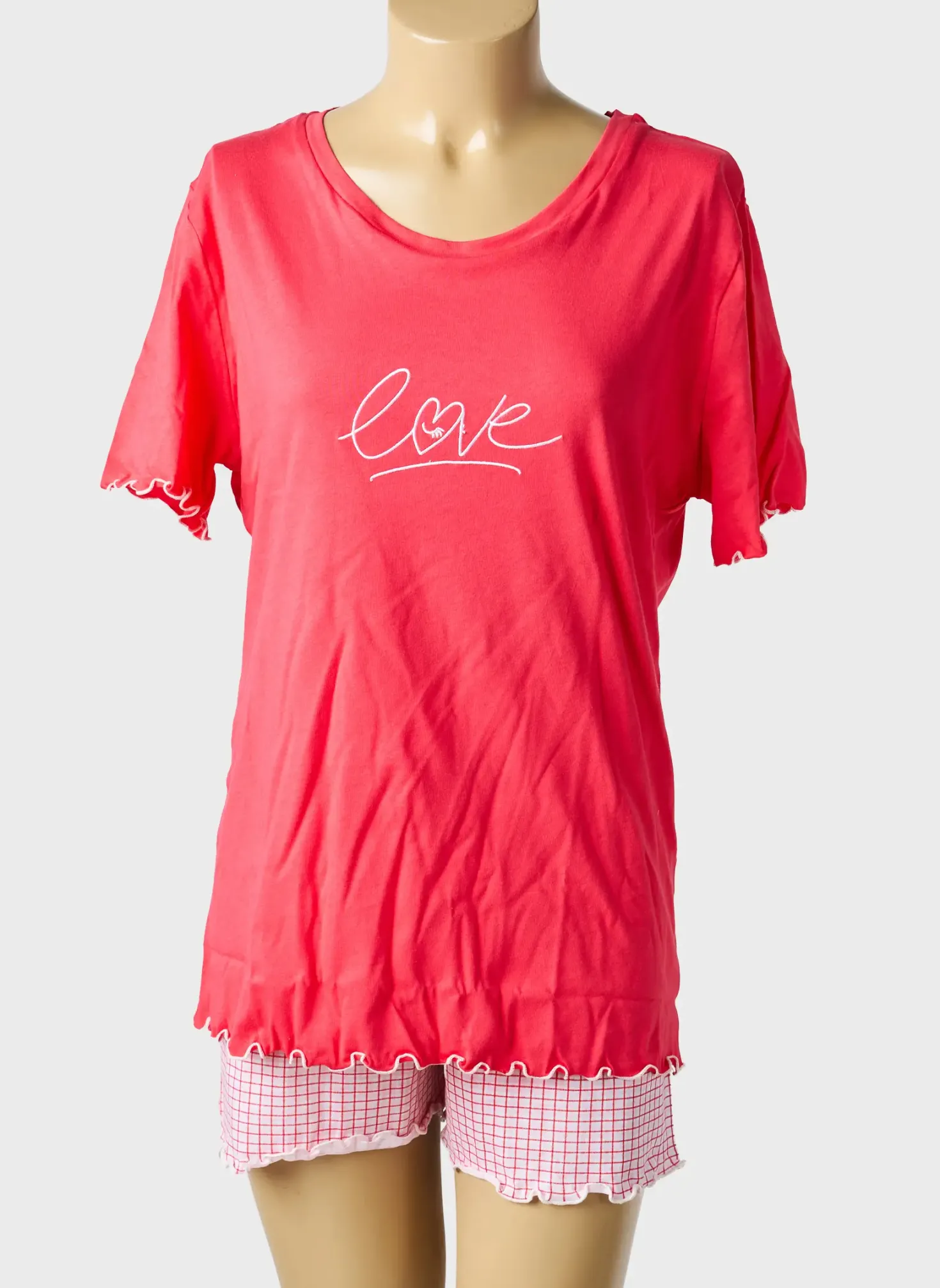 Pyjashort Bip Bip Rose