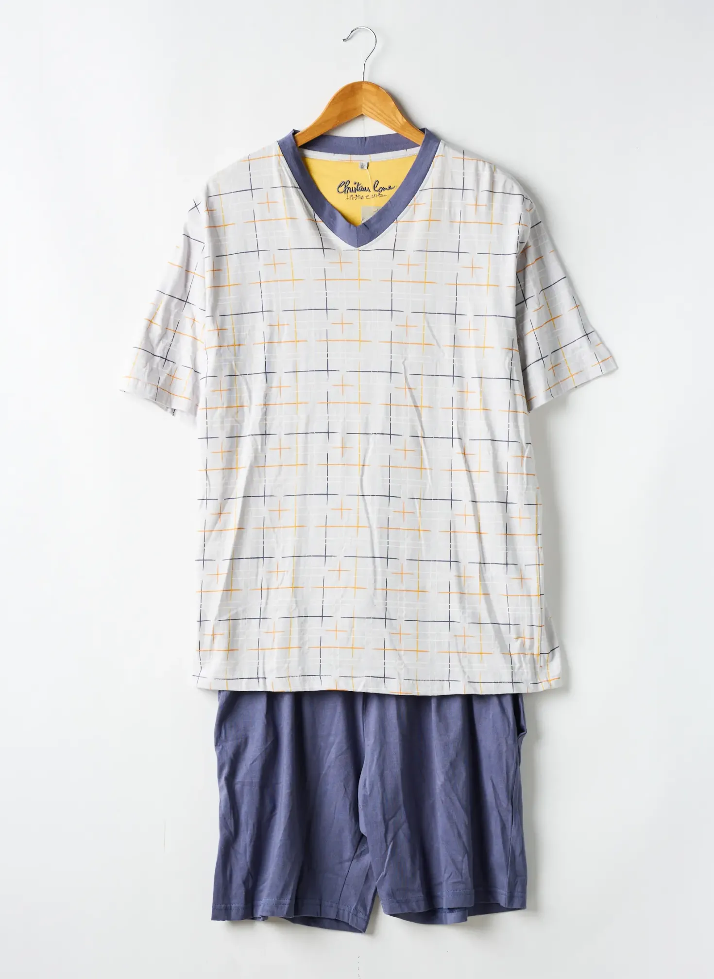 Pyjashort Christian Cane Gris