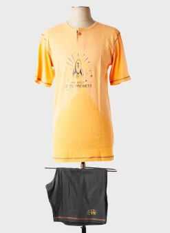 Pyjashort Christian Cane Orange