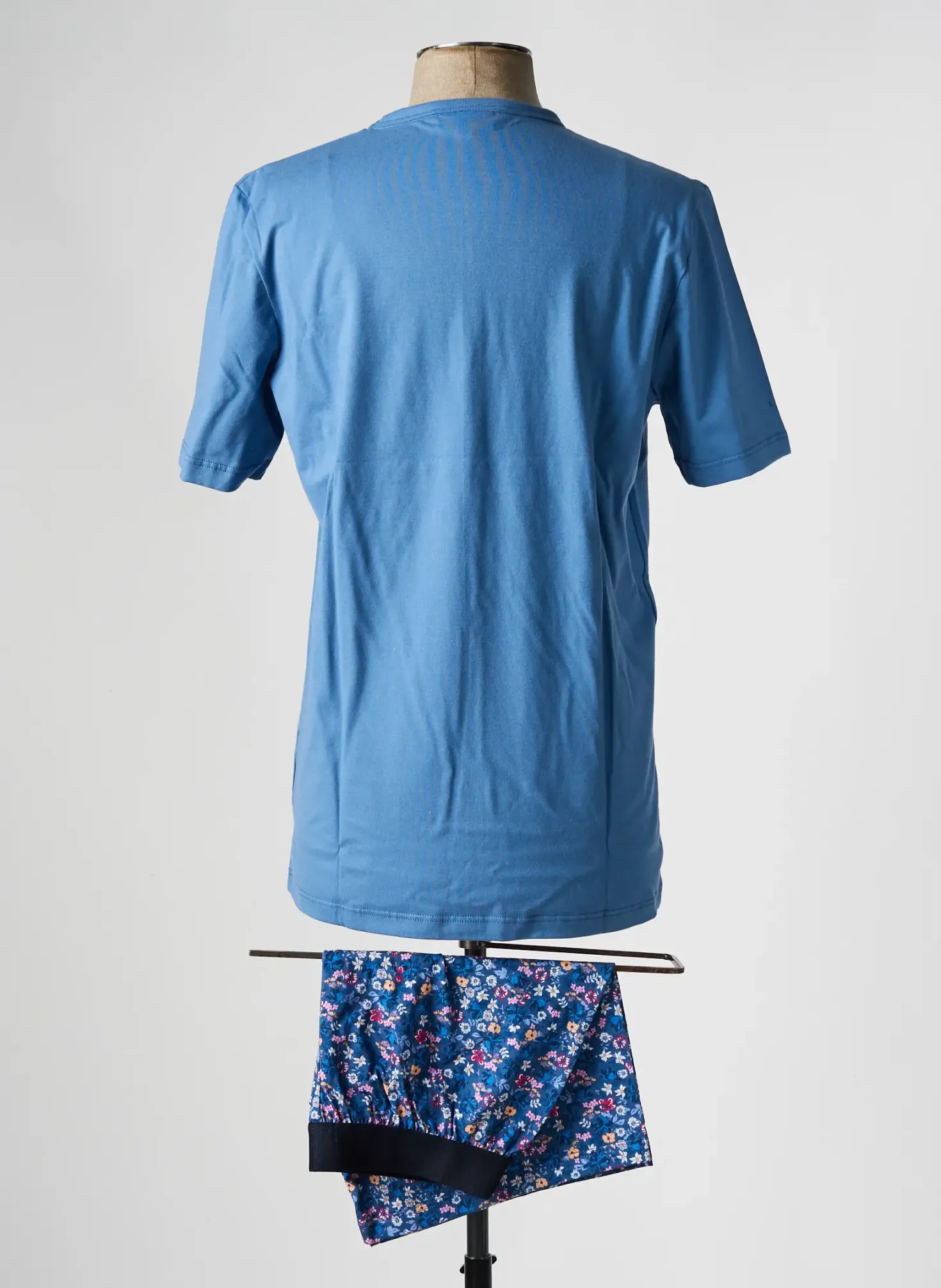 Pyjashort Eden Park Bleu