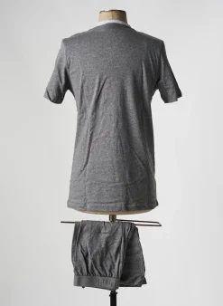 Pyjashort Eden Park Gris