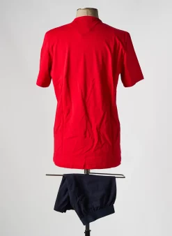 Pyjashort Eden Park Rouge