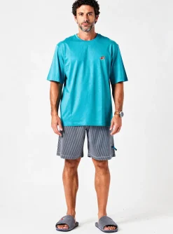 Pyjashort Eminence Bleu