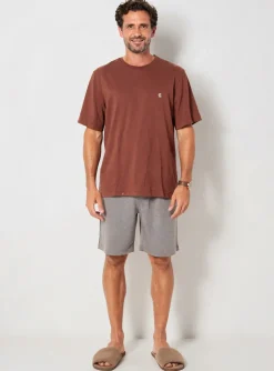 Pyjashort Eminence Marron