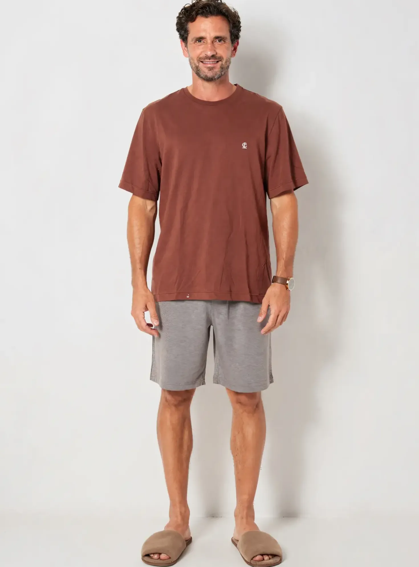 Pyjashort Eminence Marron