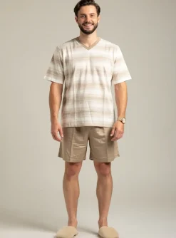 Pyjashort Hom Beige