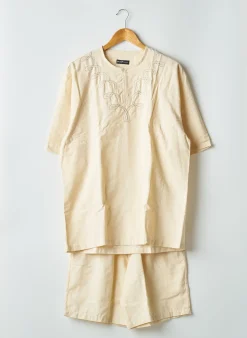 Pyjashort Hom Beige