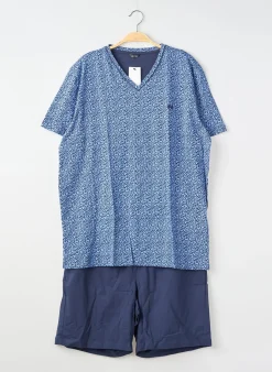 Pyjashort Hom Bleu